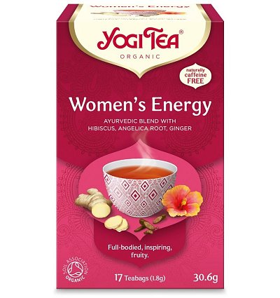 Ceai Bio ENERGIE PENTRU FEMEI, 17 PLICULETE X 1.8 G, (30.6 G) Yogi