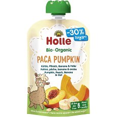Piure din dovleac piersici banane si ovaz fara gluten pentru copii 6 luni - 100 g