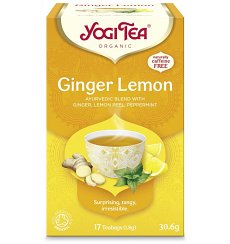 Ceai Bio GHIMBIR si lamaie, 17 pliculete 30.6gr Yogi