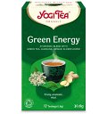 Ceai bio energie verde, 17 pliculete 30.6g yogi