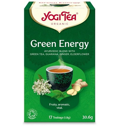 Ceai Bio ENERGIE VERDE, 17 pliculete 30.6g Yogi
