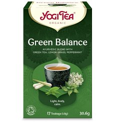 Ceai Bio ECHILIBRU VERDE, 17 pliculete 30.6g Yogi
