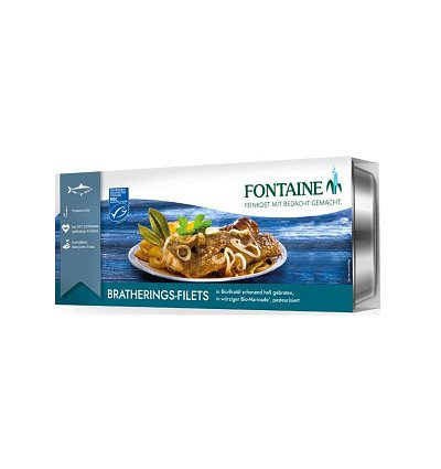 File de hering prajit in marinada condimentata - 325 g