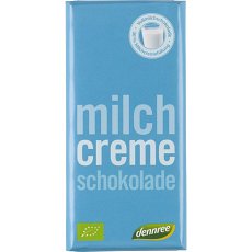 Ciocolata bio cu lapte si crema de lapte - 100 g