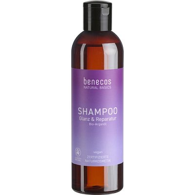 Sampon pentru stralucirea si repararea parului cu ulei bio de argan  - 250 ml