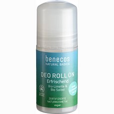 Roll on cu lime bio si salvie bio fara saruri de aluminiu - 50 ml