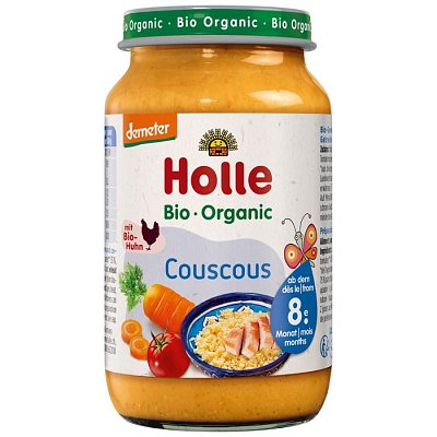 Cous cous bio cu legume pentru copii 8 luni - 220 g