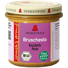 Crema bio tartinabila vegetala Bruschesto cu pesto - 135 g