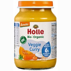 Curry vegan pentru copii 6 luni - 190 g