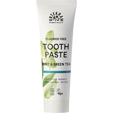 Pasta de dinti cu menta si ceai verde fara fluor - 75 ml