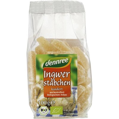 Ghimbir bio confiat - 100 g