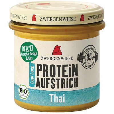 Crema tartinabila proteica Thai cu lupin, eco - 135 g