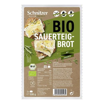 Paine bio cu maia si amarant fara gluten - 500 g