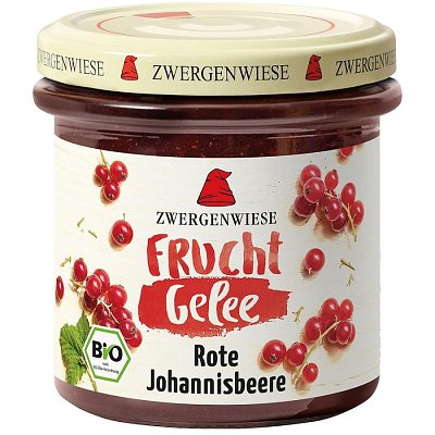 Jeleu bio de coacaz rosu fara gluten - 160 g