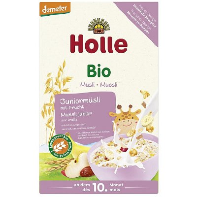 Musli bio junior cu cereale si fructe pentru copii 10 luni - 250 g
