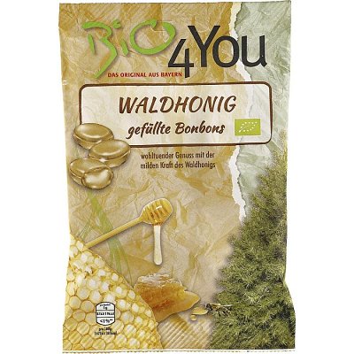 Dropsuri bio cu miere de padure, 75g bio 4 you