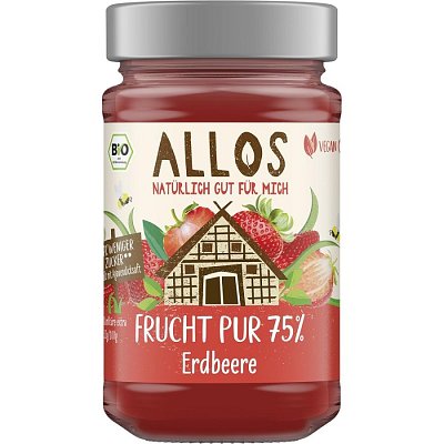 Dulceata bio de capsuni cu sirop de agave - 250 g