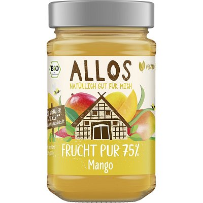 Dulceata bio de mango cu sirop de agave - 250 g