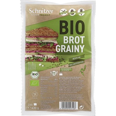 Paine toast cu seminte fara gluten - 430 g