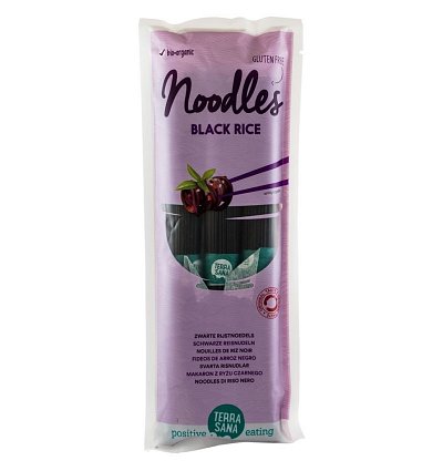 Taitei BIO de orez negru, 250g Terrasana