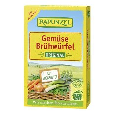 Cuburi de supa de legume bio original - 84 g