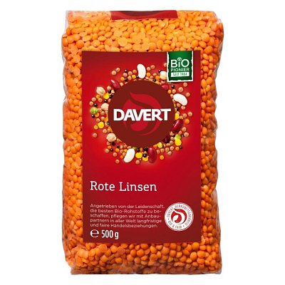 Linte rosie bio - 500 g