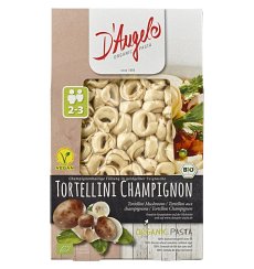 Tortellini bio cu ciuperci Champignon, 250g D\\\'Angelo Pasta
