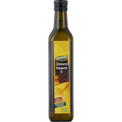 Ulei de floarea soarelui presat la rece  - 500 ml