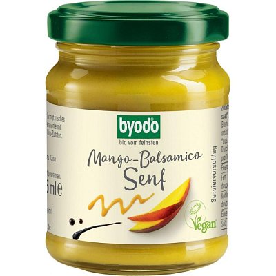 Mustar cu mango si otet balsamic fara gluten - 125 ml
