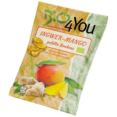 Dropsuri bio cughimbir si mango, 75g bio 4 you