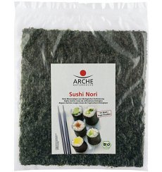 Sushi Nori, Alge marine bio pentru sushi, 25g
