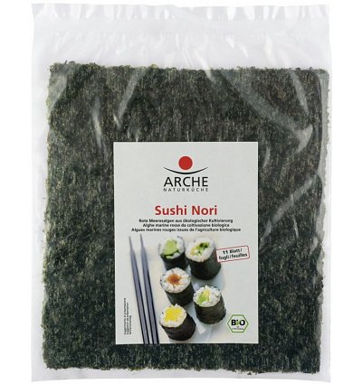 Sushi Nori, Alge marine bio pentru sushi, 25g