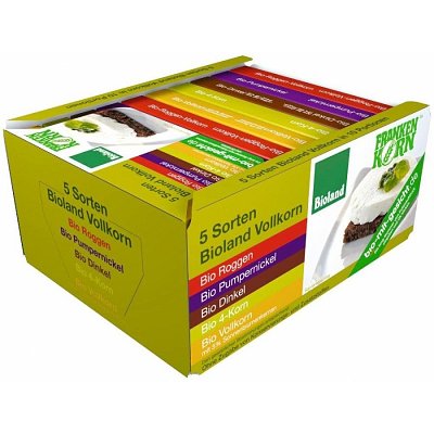 Set 5 sortimente de paine bio - 500 g