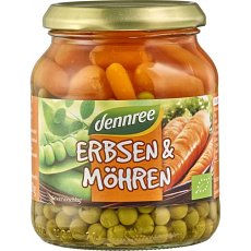 Mazare cu morcovi eco la borcan - 350 g