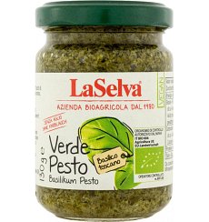 Pesto verde bio cu busuioc fara usturoi - 130 g