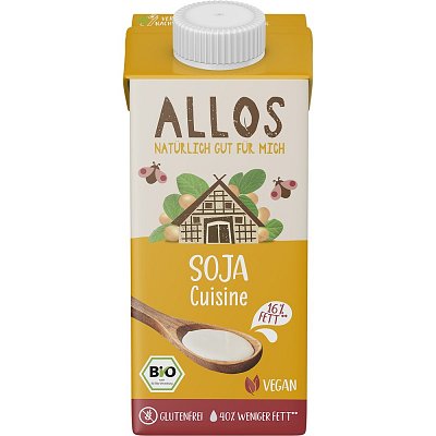 Crema de soia lichida pentru gatit - 200 ml