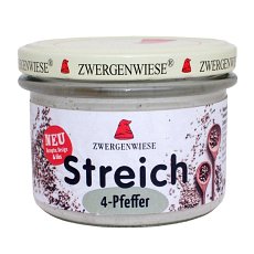Pate vegetal BIO cu 4 tipuri de piper fara gluten - 180 g