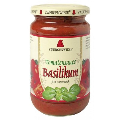 Sos bio de tomate cu busuioc - 340 ml
