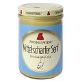 Mustar bio mediu iute, 160ml