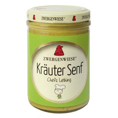 Mustar bio cu ierburi de Provance fara gluten - 160 ml