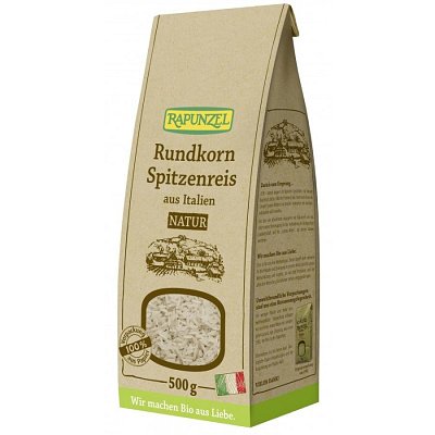 Orez bio prefiert integral cu bob lung - 500 g