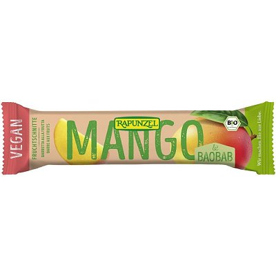 Baton de fructe cu mango si baobab  - 40 g
