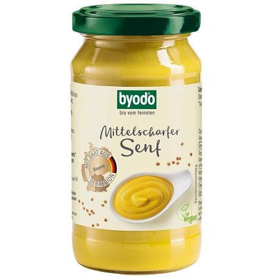 Mustar usor picant ecologic - 200 ml
