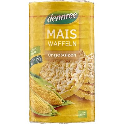Rondele din porumb expandat fara sare fara gluten - 120 g