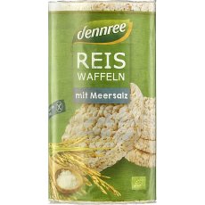 Rondele ecologice din orez expandat cu sare - 100 g