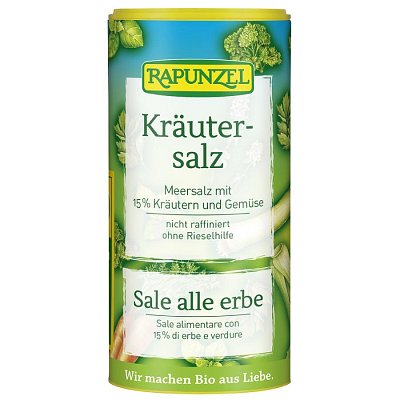 Sare neiodata cu 15% ierburi si legume - 125 g