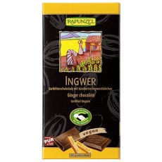Ciocolata bio amaruie cu ghimbir 55% cacao HIH - 80 g