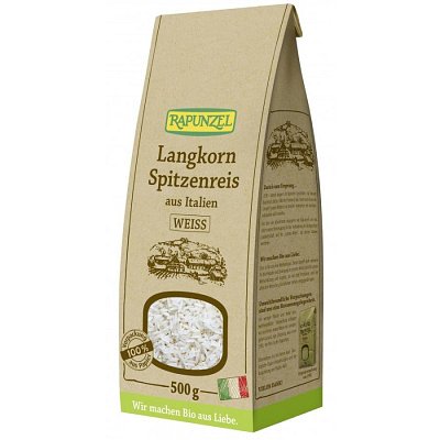 Orez alb cu bob lung, eco - 500 g