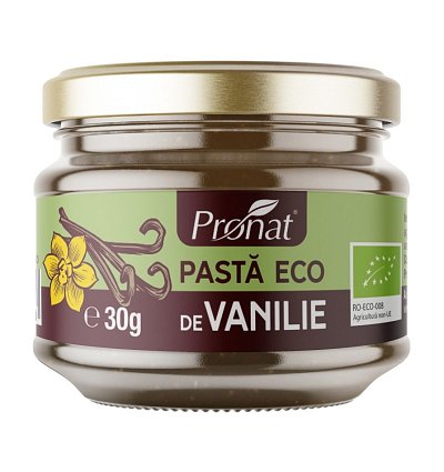 ECO/BIO Pasta de vanilie 30g