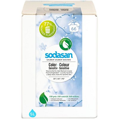 Detergent lichid pentru rufe colorate Sensitiv - 5 L